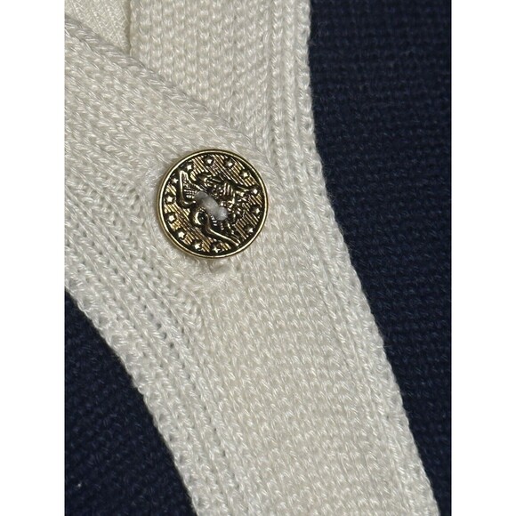 Vintage 80’s Patriotic Star Embroidered Cardigan Sweater - Picture 3 of 6